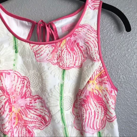 Lilly Pulitzer Darcelle Floral Embroidered Dress - Picture 3 of 7